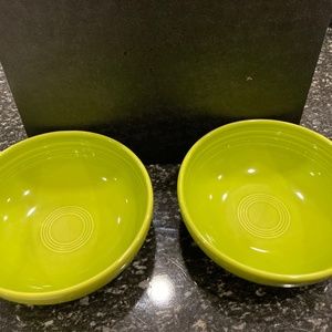 Set of 2 Fiesta Medium Bistro Bowls EUC